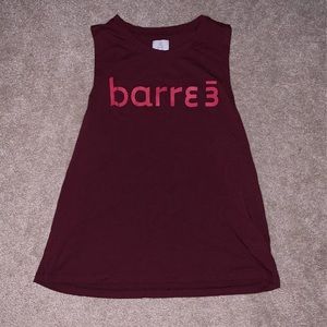 Barre tank top
